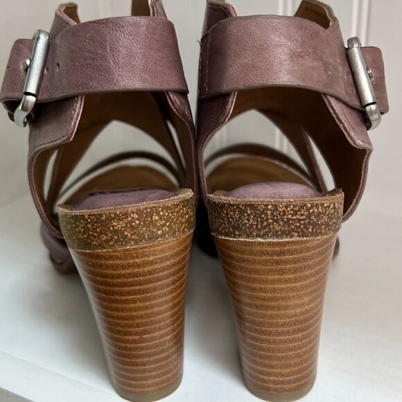 Söfft | Gray & Anthracite Christine Leather Sandal - Women Size 9 - Picture 2 of 8